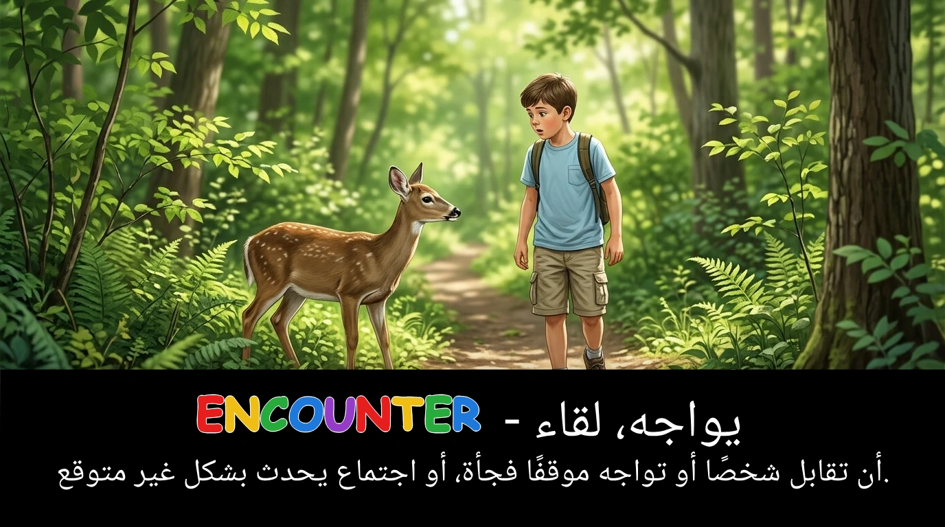 Arabic Illustration for encounter
